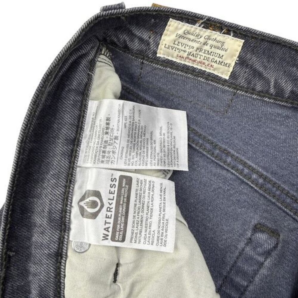 Levi’s 501 Premium Skinny Jean In Dark Side Of The Moon - Picture 4 of 8